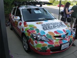 Jelly Belly Sport Beans Cycling Team Mazda3