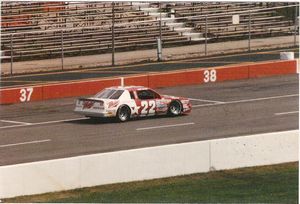 1986 Bobby Allison Car at the 1986 Champion Spark Plug 400