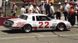 Bobby Allison at the 1983 Van Scoy 500