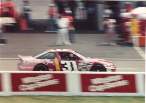 1988 Donnie Allison Car at the 1988 Champion Spark Plug 400