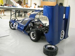 American International Racers Lola T70 MkIII 1:12 Scale Model