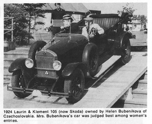 1924 Laurin & Klement 105