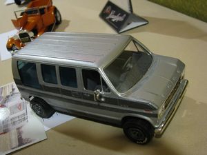 1986 Ford Econoline Model Car