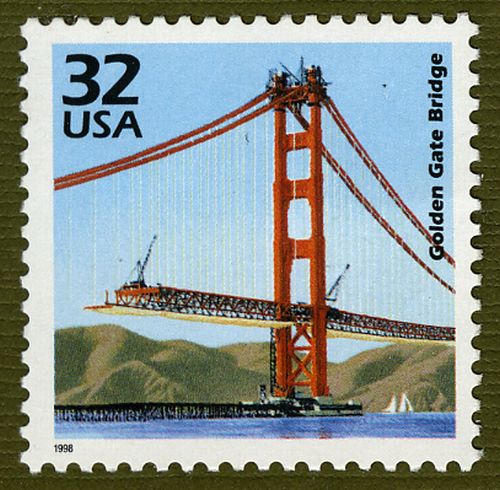 Golden Gate Bridge Stamp