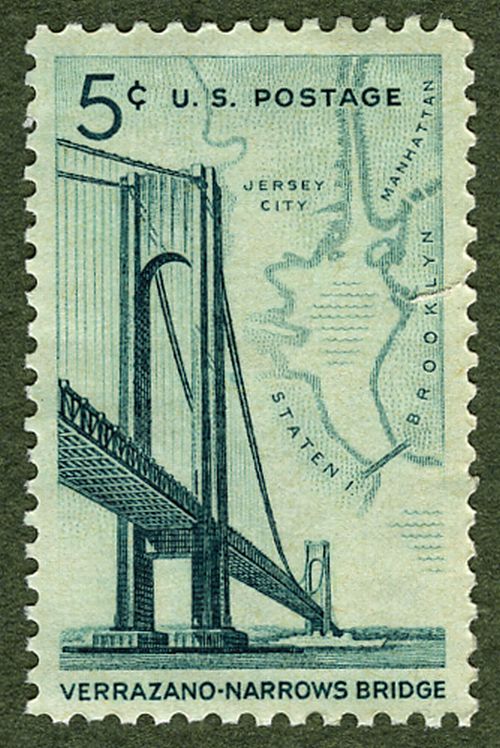 Verranzano-Narrows Bridge Stamp