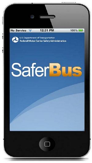 SaferBus on iPhone