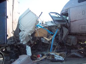 Russian Truck Crash