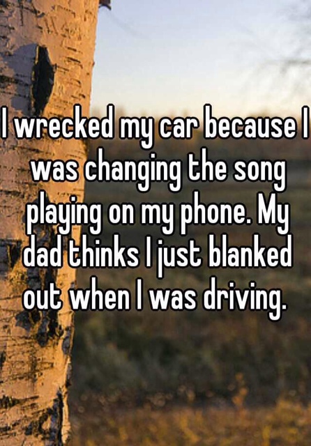 Whisper Driving Confession