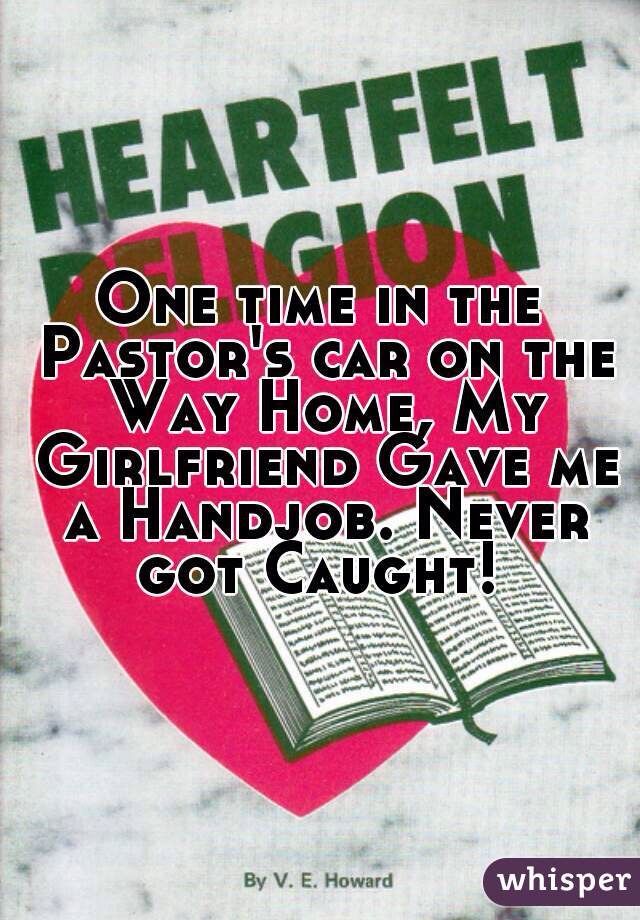 Whisper Driving Confession