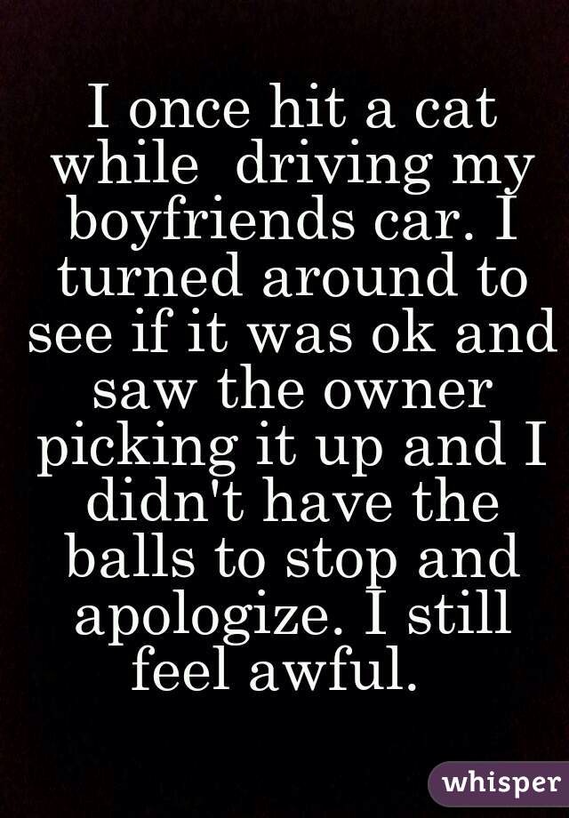 Whisper Driving Confession