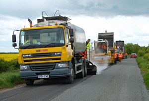 Surface Dressing On Roads