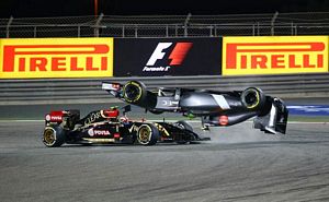 2014 Formula 1 Crash