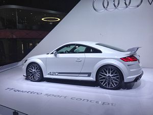 Audi TT quattro Sport Concept at 2014 Geneva Motor Show