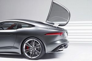 Jaguar F-Type Coupe Rear Opening