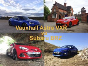 Vauxhall Astra VXR vs Subaru BRZ