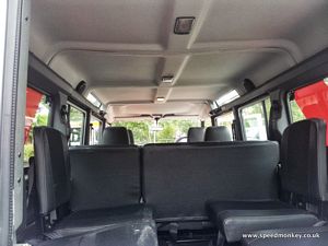 12 seat LLWB Land Rover Defender