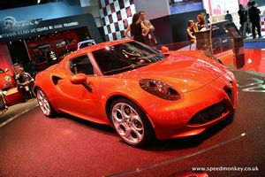 Frankfurt Motor Show - Alfa 4C