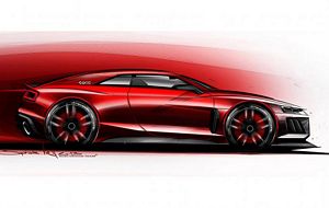 NEW Audi Quattro drawing