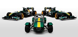Caterham F1 and road cars