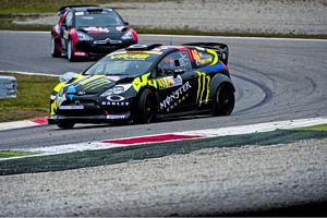 Valentino Rossi at the Monza Rally