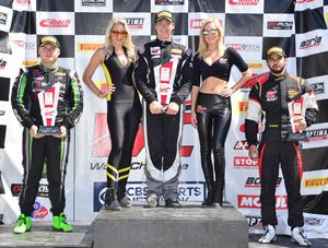 Pirelli World Challenge 2016 Utah GTS Podium