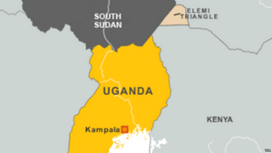 Uganda map