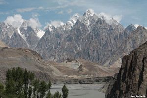 Gulmit village in Upper Hunza