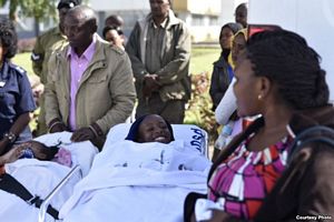 Tanzanian Kids Hurt in School Bus Crash