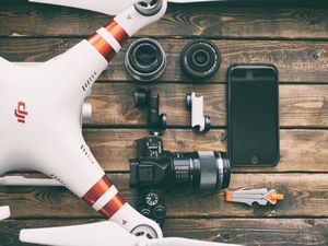 Drone Photography equipment by Aaron Burden