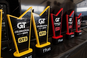 2020 GT Celebration trophies