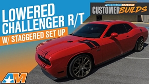 Lowered 2013 Dodge Challenger RT