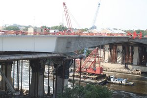 Minnesota I35 Bridge Construction