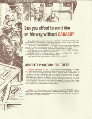 Babaco Brochure