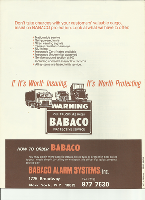 Babaco Brochure