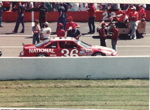 H.B. Bailey at the 1988 Champion Spark Plug 400