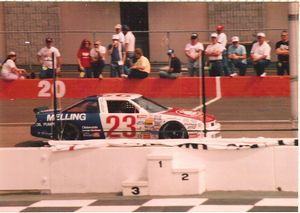 Eddie Bierschwale Car at the 1989 Champion Spark Plug 400