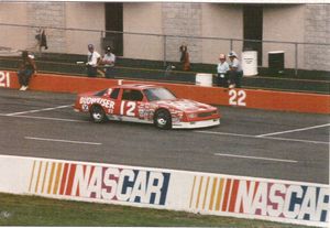1986 Neil Bonnett Car at the 1986 Champion Spark Plug 400