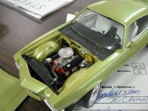 1970 Chevrolet Camaro Model Car