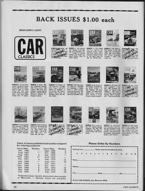 Car Classics: February/March 1971