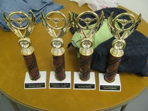 Cedarville Model Car Contest and Swap Meet Trophies