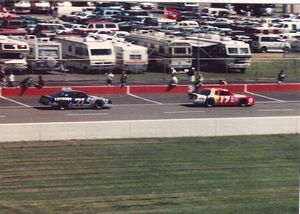 1988 NASCAR Champion Spark Plug 400 Qualifying