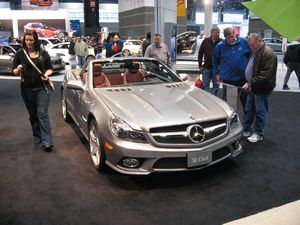Mercedes-Benz SL-Class at the 2010 Chicago Auto Show