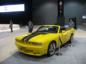 New Plymouth Barracuda at the 2010 Chicago Auto Show