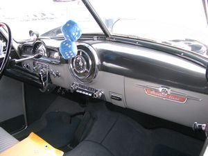 1951 Pontiac Chieftain Deluxe Dashboard