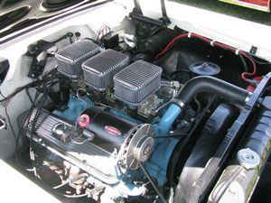 1958 Pontiac Chieftain T395 NASCAR Engine