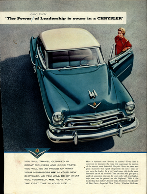 1954 Chrysler Advertisement