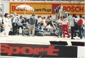 Kevin Cogan Car at the 1986 Miller American 200