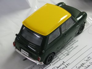 Mini Cooper Model Car