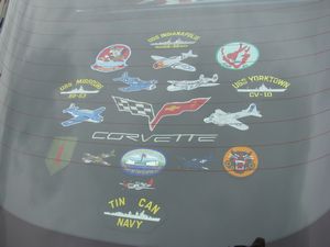 Modified 2007 Chevrolet Corvette (World War II Commemoration)