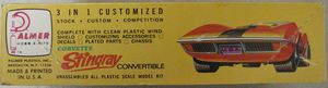 Palmer 1971 Corvette Stingray Convertible Box Art